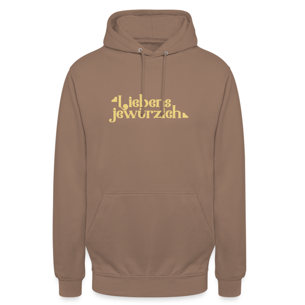 Liebensjewürzich - Unisex Hoodie - Mokka
