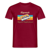 Köpenick Hippest Neighborhood - Männer Premium T-Shirt - Ziegelrot