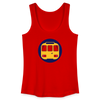 U-Bahntunnel - Frauen Bio Tank Top - Rot