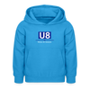 U8 - Kinder Hoodie - Meeresblau