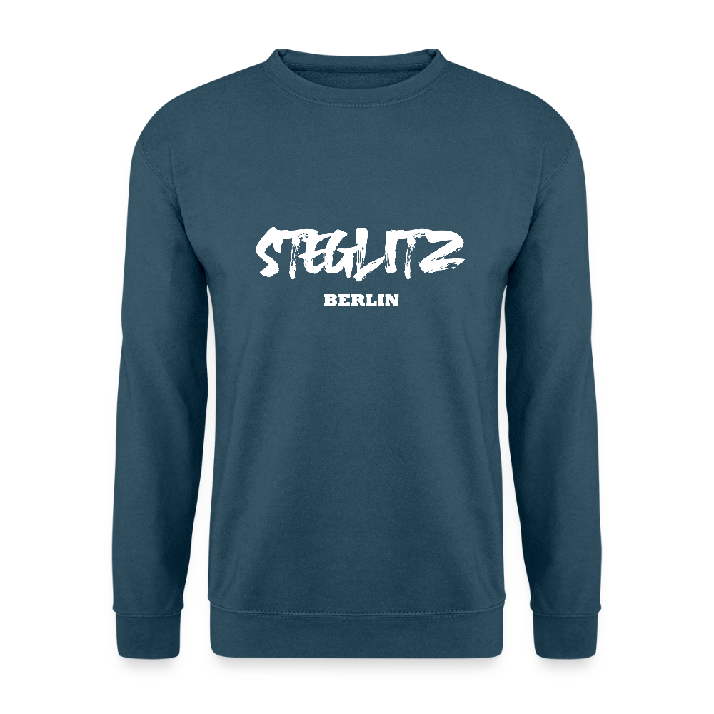 Steglitz - Unisex Pullover - Indigoblau