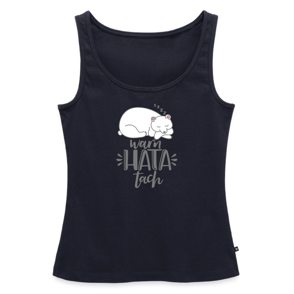 Das Tank Top zeigt das Motiv Warn hata Tach.