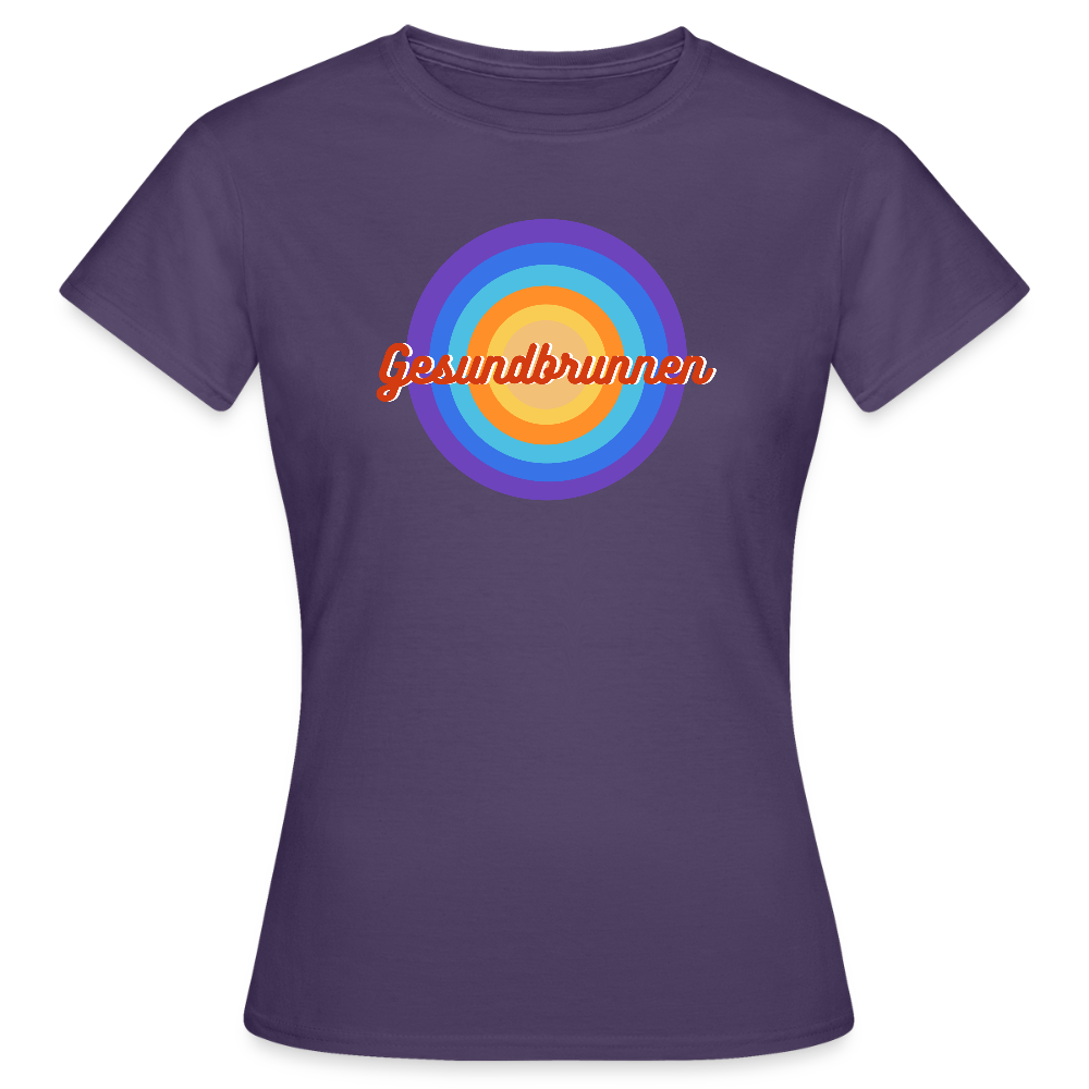 Gesundbrunnen Retro - Frauen Premium T-Shirt - Dunkellila