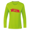 Berliner Jöre - Frauen Sport Langarmshirt - Neongrün