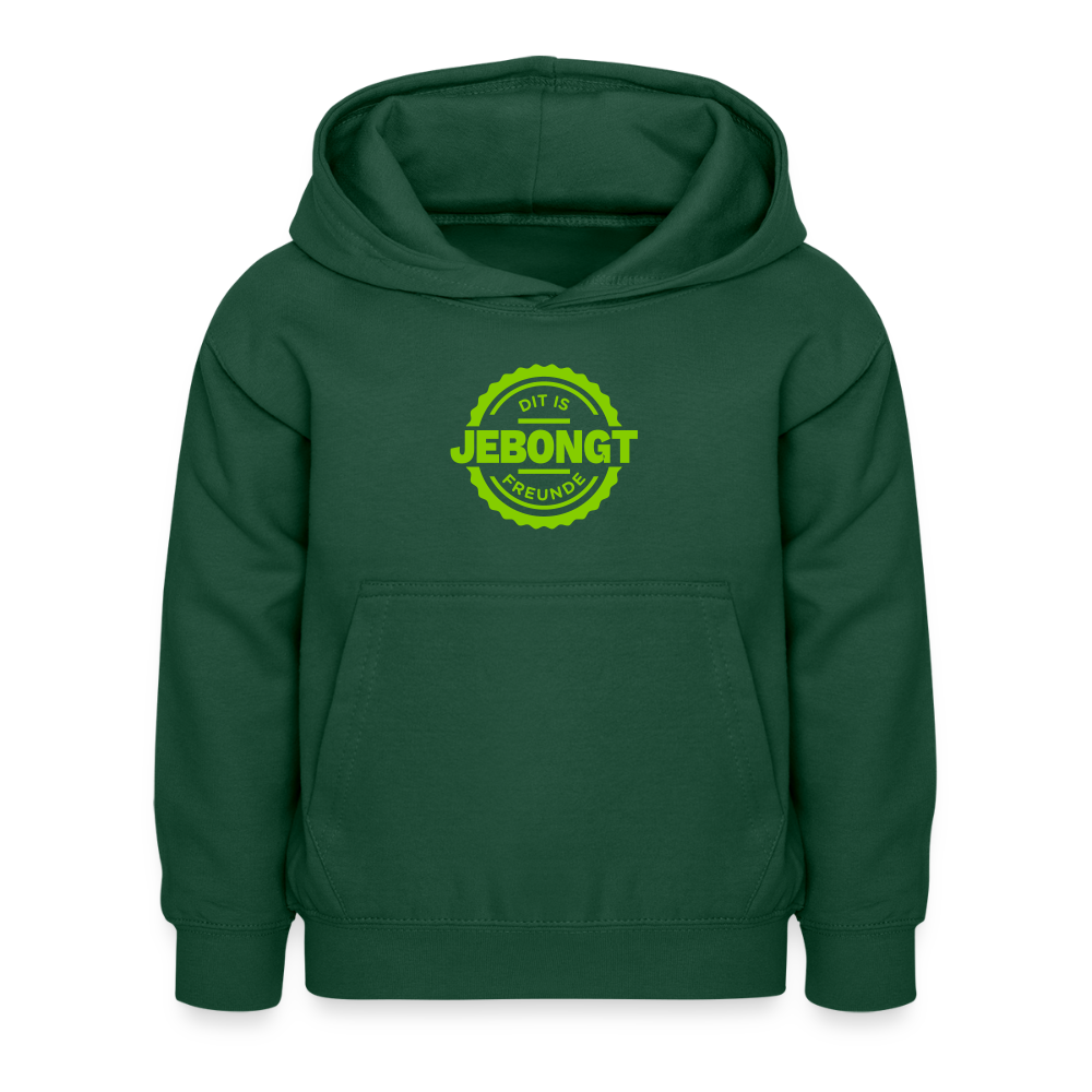 Jebongt Freunde - Kinder Hoodie - Flaschengrün
