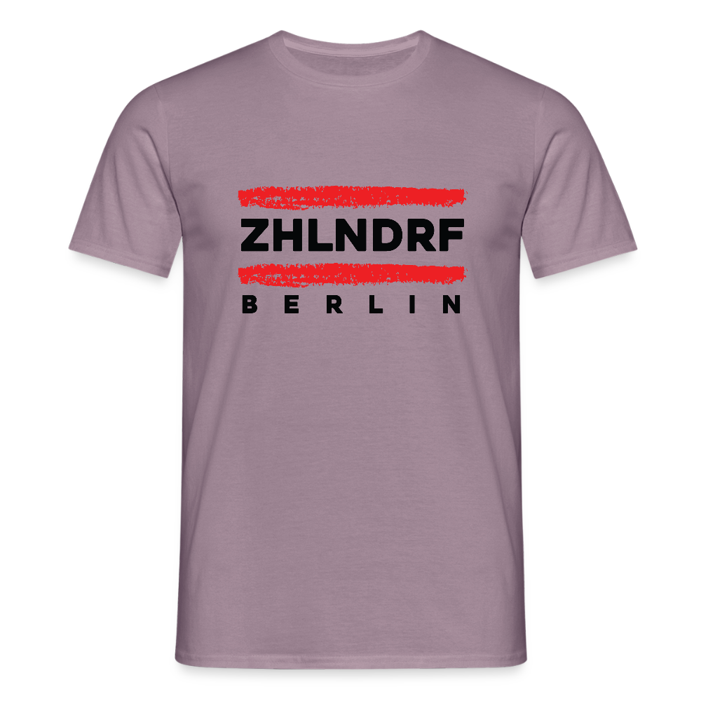 ZHLNDRF - Männer Premium T-Shirt - Lilagrau