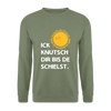 Ick knutsch dir Sonne! - Unisex Pullover - Armeegrün
