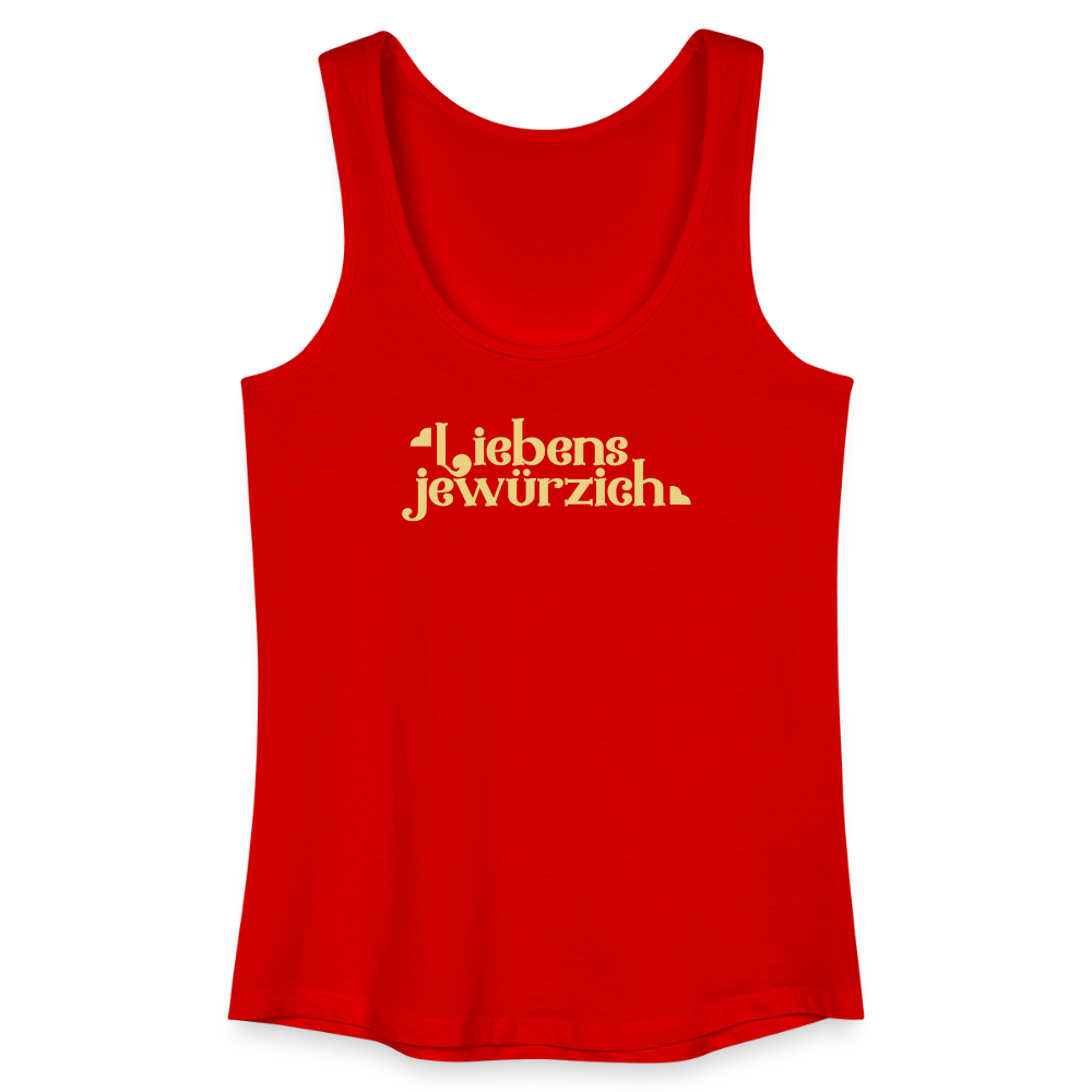 Liebensjewürzich - Frauen Bio Tank Top - Rot