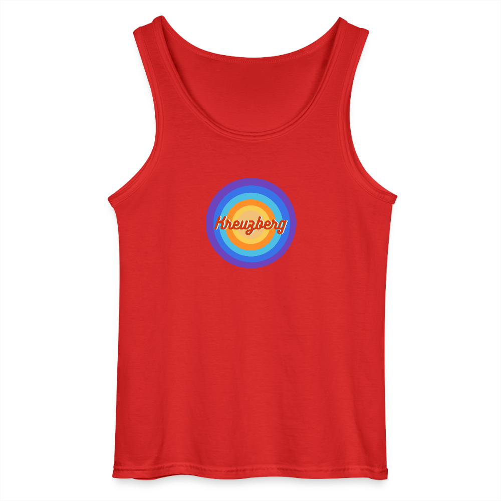 Kreuzberg Retro - Männer Tank Top - Rot