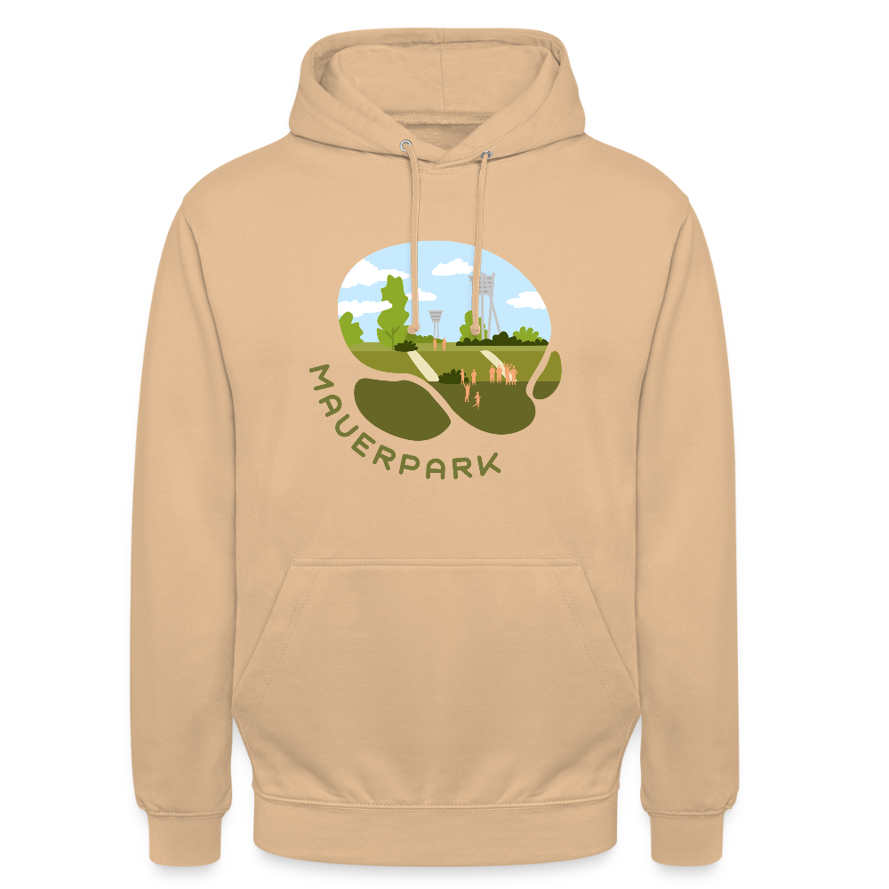 Mauerpark - Unisex Hoodie - Pfirsich