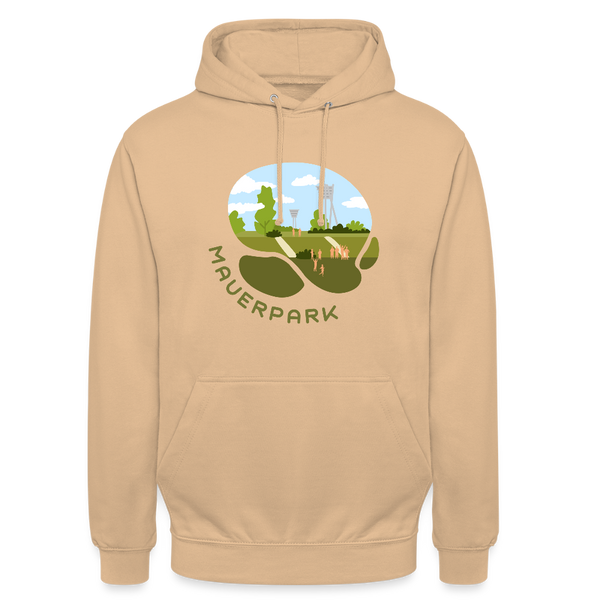 Mauerpark - Unisex Hoodie - Pfirsich