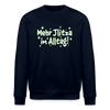 Mehr Jlitzer im Alltag! - Unisex Bio Sweatshirt - Navy