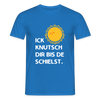 Ick knutsch dir Sonne! - Männer Premium T-Shirt - Royalblau