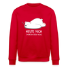 Heute nich! - Unisex Bio Sweatshirt - Rot
