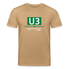 U3 - Unisex Bio T-Shirt - Karamell