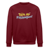 Tach, ihr Flitzpiepen! - Unisex Bio Sweatshirt - Burgunderrot