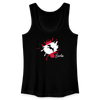 Berlin Klecks Hund - Frauen Bio Tank Top - Schwarz