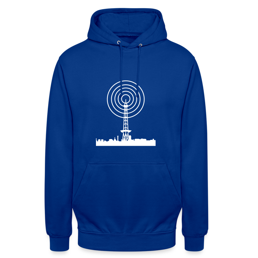 Funkturm im Fokus - Unisex Hoodie - Royalblau