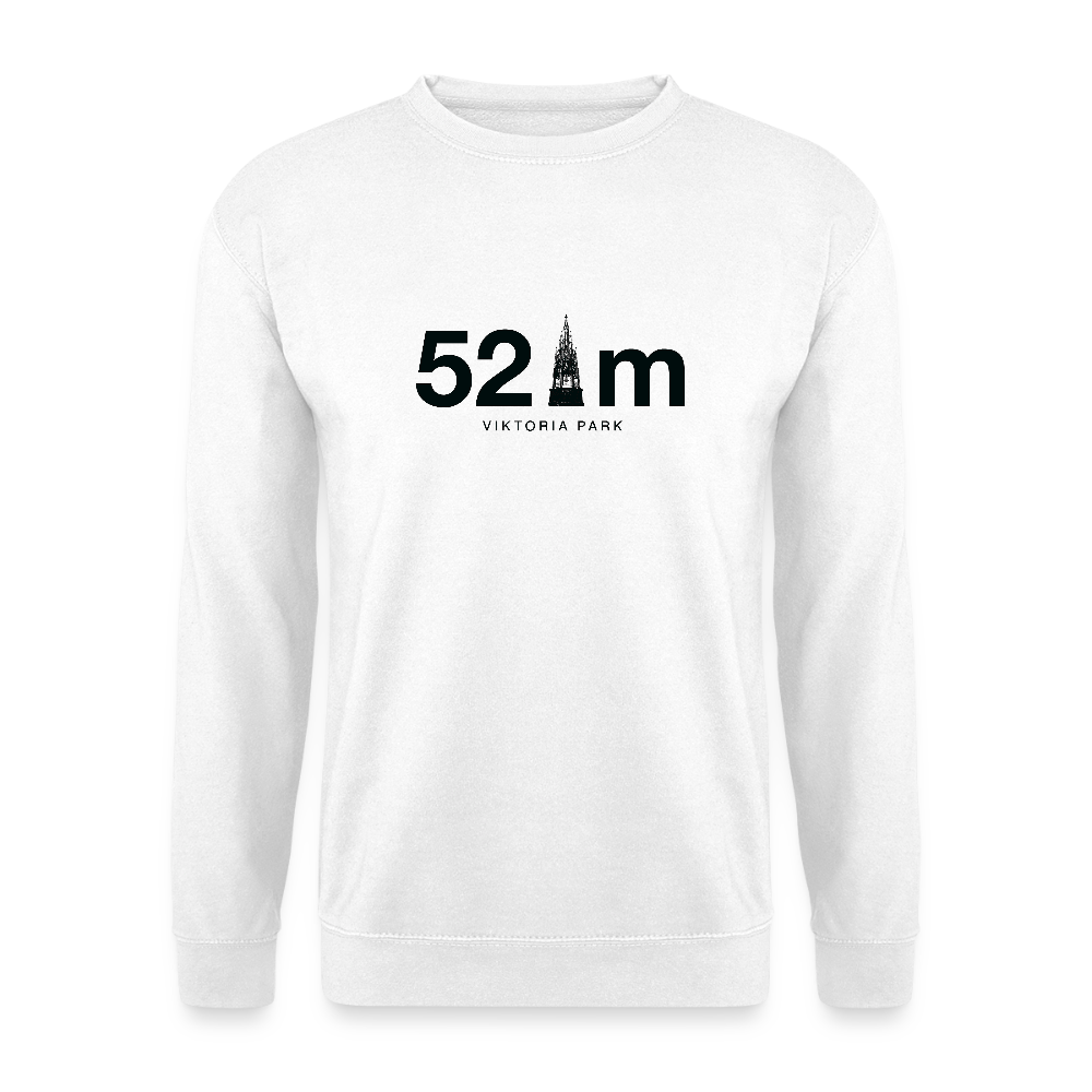 52 m Viktoria Park - Unisex Pullover - Weiß