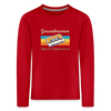 Gesundbrunnen Hippest Neighborhood - Kinder Langarmshirt - Rot