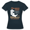 Kolumbien oder Köpenick - Frauen Premium T-Shirt - Navy