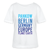 Pankow Planet Earth - Relaxed Rundhals Frauen Bio-T-Shirt - Weiß