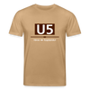 U5 - Unisex Bio T-Shirt - Karamell