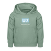 U7 - Kinder Hoodie - Graugrün