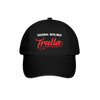 Trulla - Baseball Cap - Schwarz/Schwarz