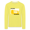Gesundbrunnen Metro - Kinder Langarmshirt - Gelb