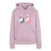 Berliner Einhorn - Frauen Premium Hoodie - Altrosa