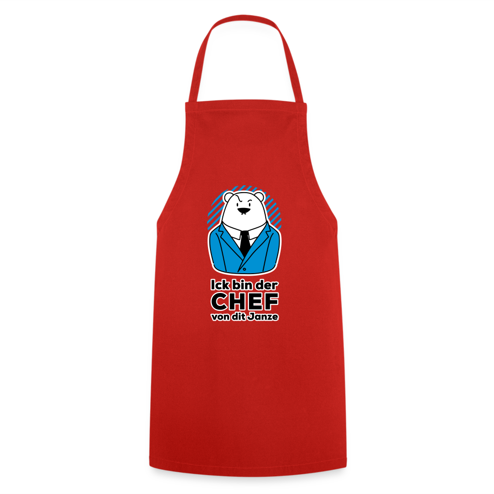 Chef - Kochschürze - Rot