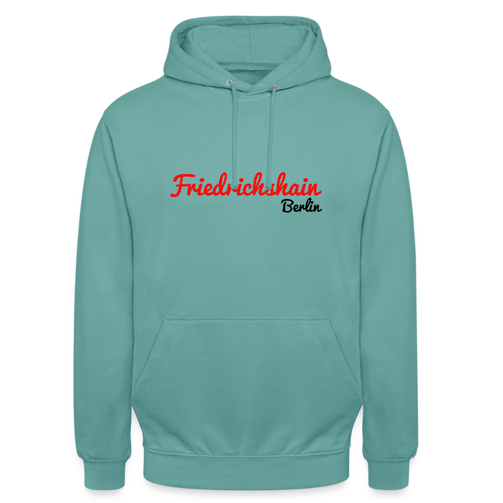 Friedrichshain Berlin - Unisex Hoodie - Pastelltürkis