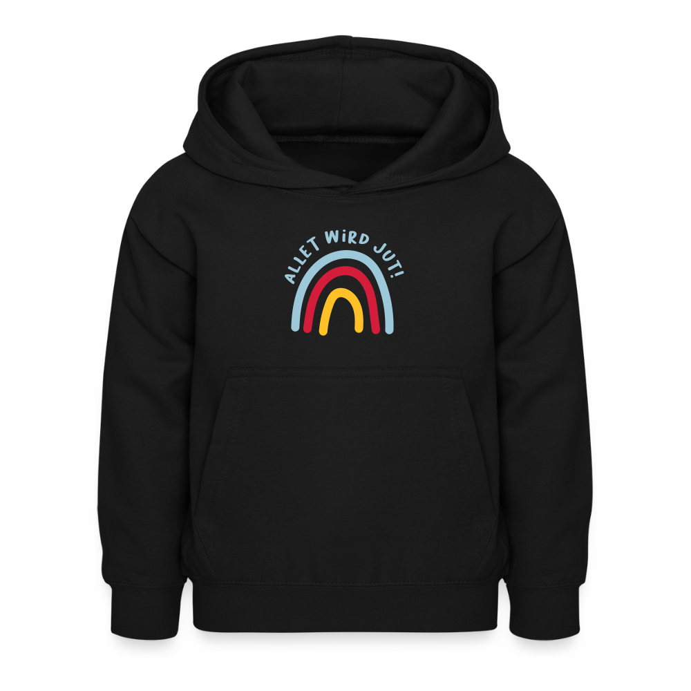 Allet wird jut! - Kinder Hoodie - Schwarz