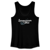 Spreewasser im Blut - Frauen Bio Tank Top - Schwarz