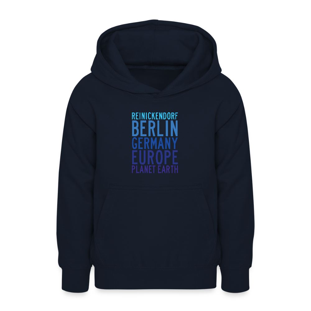 Reinickendorf Planet Earth - Teenager Hoodie - Navy