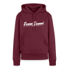 Remmi Demmi - Frauen Premium Hoodie - Burgunderrot