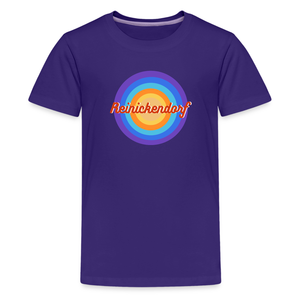 Reinickendorf retro - Teenager Premium T-Shirt - Lila
