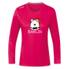 Bärlin - Frauen Sport Langarmshirt - dunkles Pink