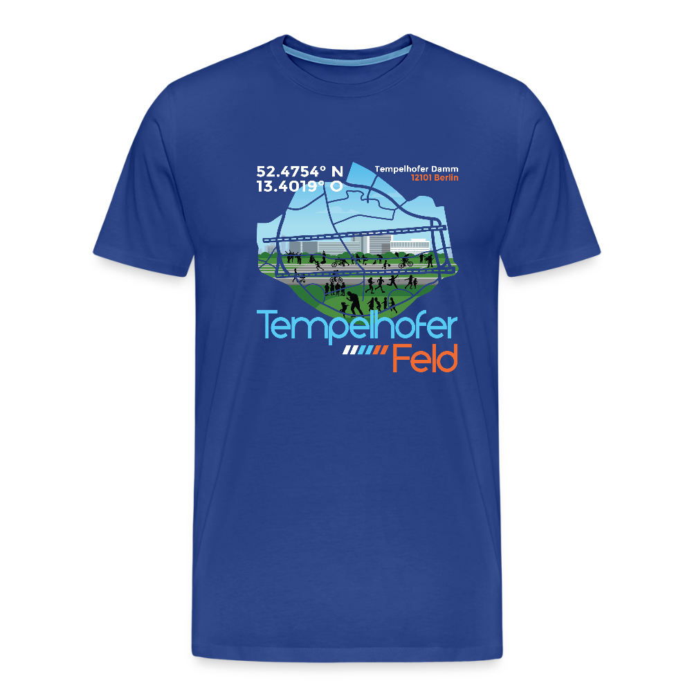 Tempelhofer Feld - Männer Premium T-Shirt - Königsblau