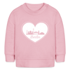 I love Berlin weiß - Baby Bio Pullover - Hellrosa