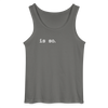 Is So - Männer Tank Top - Anthrazit