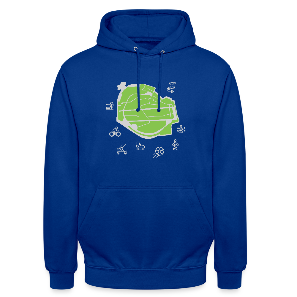 Tempelhof Feld - Unisex Hoodie - Royalblau