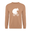 Fahrradbär - Unisex Pullover - Mocca