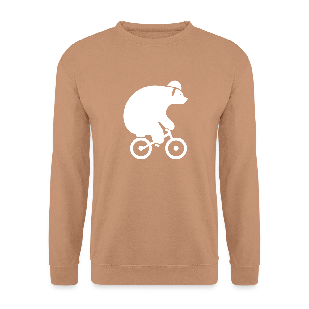 Fahrradbär - Unisex Pullover - Mocca