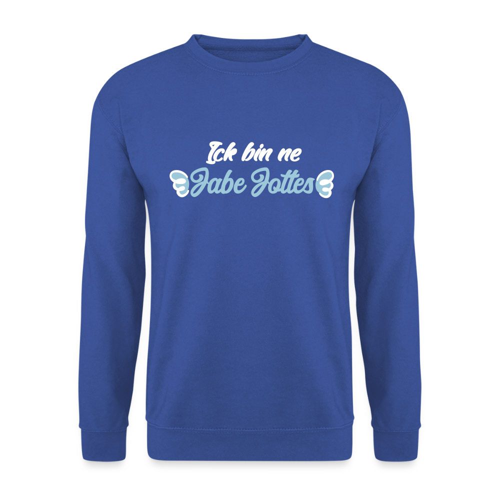 Jabe Jottes - Unisex Pullover - Royalblau