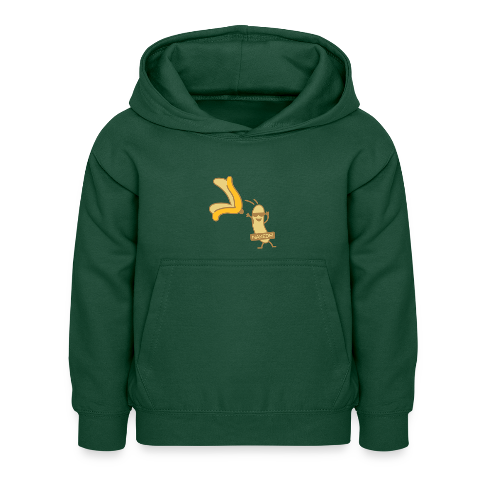 Nakedei - Kinder Hoodie - Flaschengrün