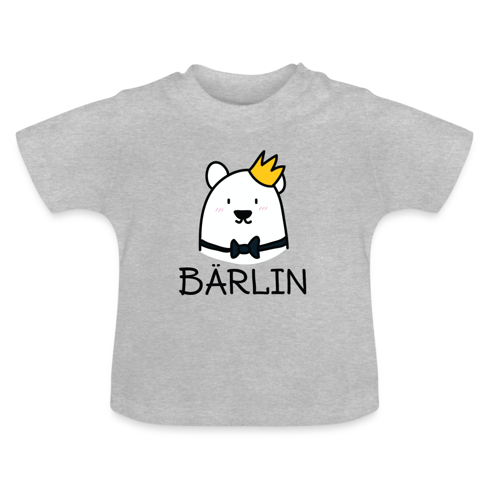 Bärlin - Baby T-Shirt - Grau meliert