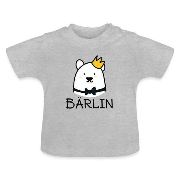 Bärlin - Baby T-Shirt - Grau meliert