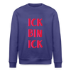 Ick bin Ick! - Unisex Bio Sweatshirt - Dämmerung